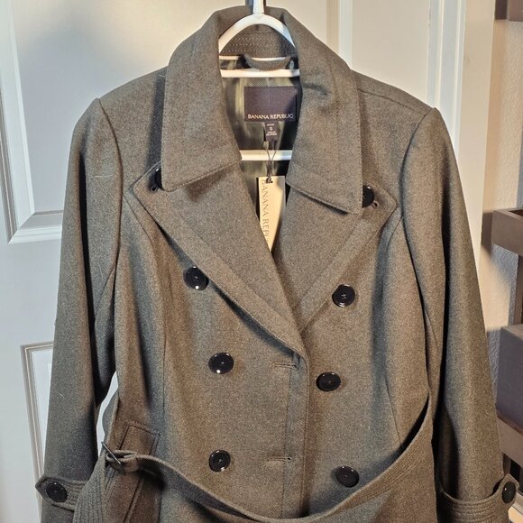 Banana Republic Pea Coat, Never Worn - Picture 1 of 5